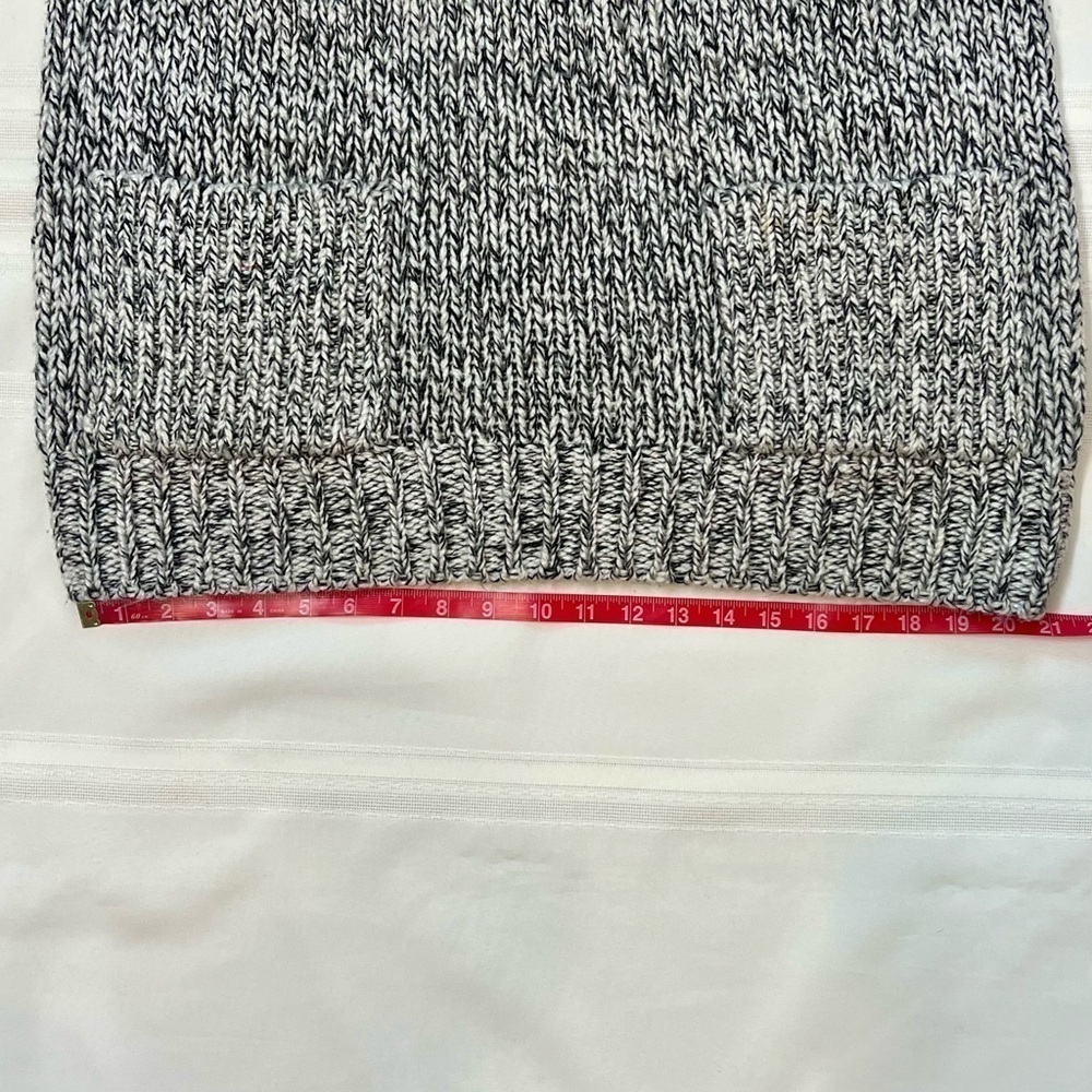 Chunky Sweater Tunic Marled Yarn Sz L Notched Neck EUC Pronto Moda SALE 1/2 OFF - Picture 9 of 12